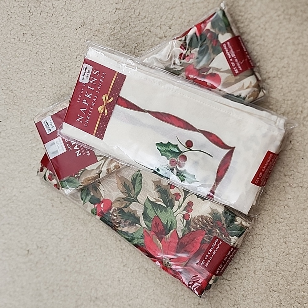 Christmas napkins